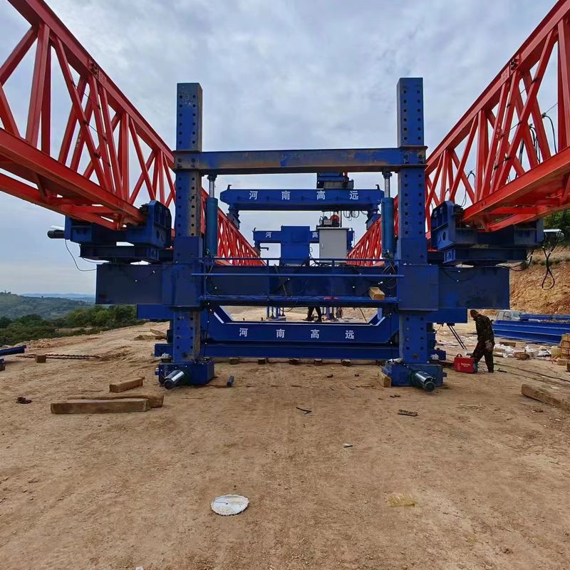山西路桥离隰高速GYLQ200T-40M自平衡过跨架桥机